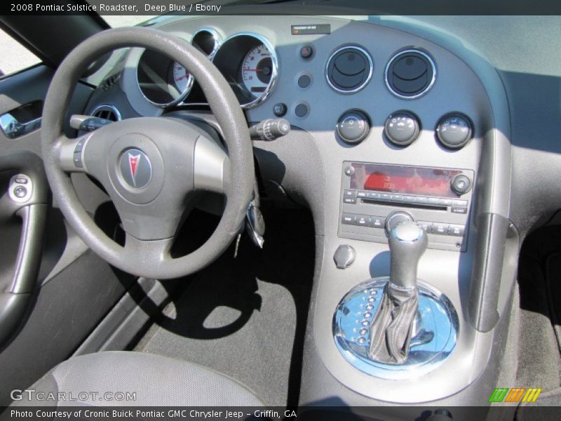 Deep Blue / Ebony 2008 Pontiac Solstice Roadster