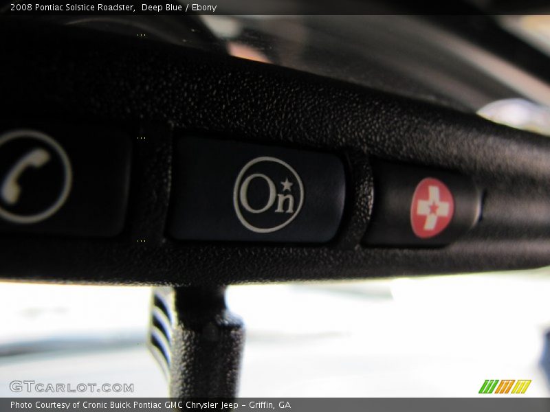 Deep Blue / Ebony 2008 Pontiac Solstice Roadster