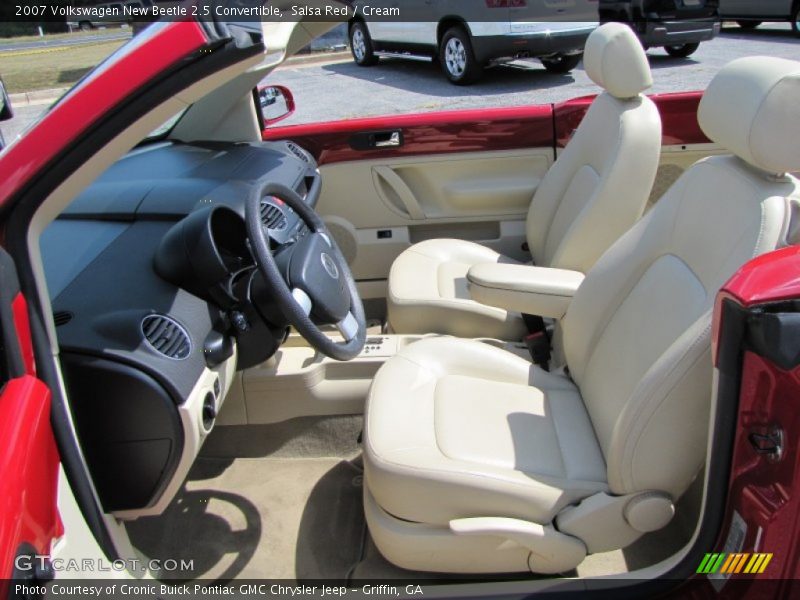  2007 New Beetle 2.5 Convertible Cream Interior
