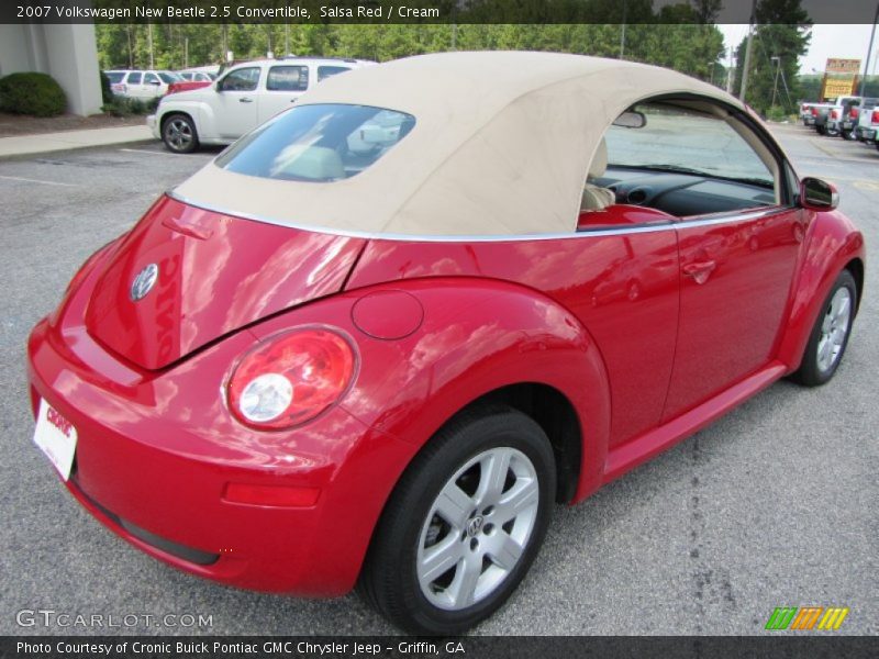  2007 New Beetle 2.5 Convertible Salsa Red