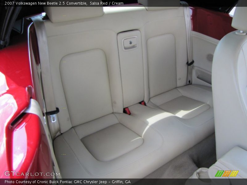  2007 New Beetle 2.5 Convertible Cream Interior