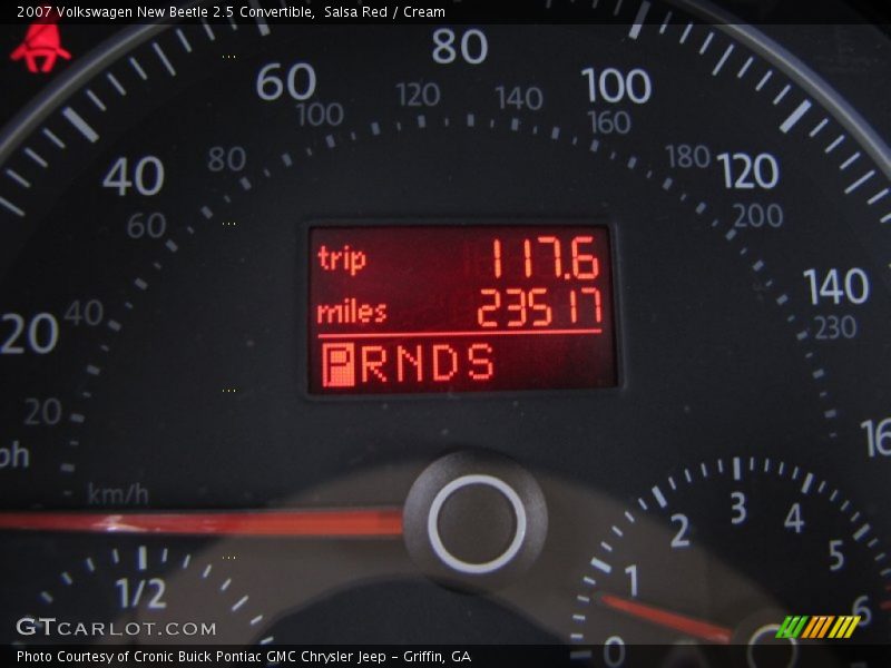 Salsa Red / Cream 2007 Volkswagen New Beetle 2.5 Convertible