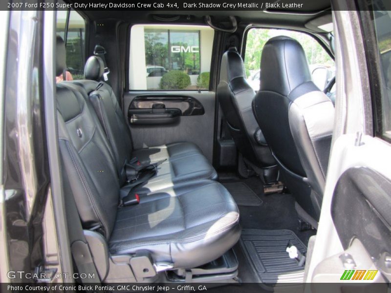 Dark Shadow Grey Metallic / Black Leather 2007 Ford F250 Super Duty Harley Davidson Crew Cab 4x4