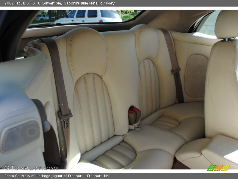 Sapphire Blue Metallic / Ivory 2002 Jaguar XK XK8 Convertible