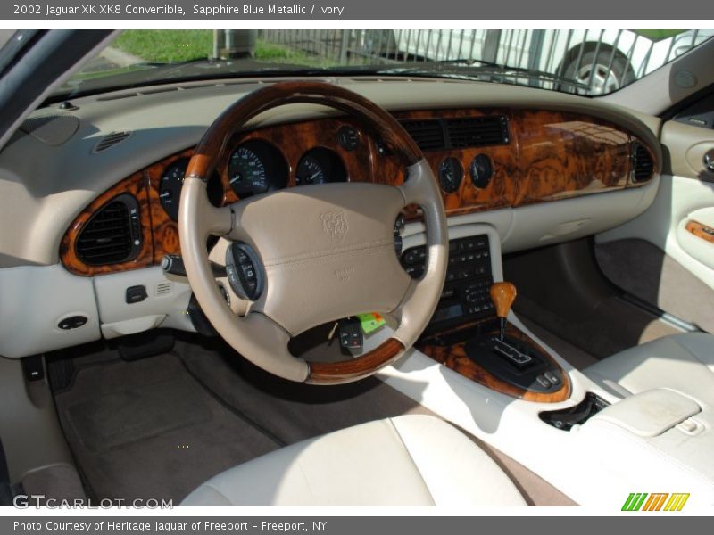  2002 XK XK8 Convertible Ivory Interior
