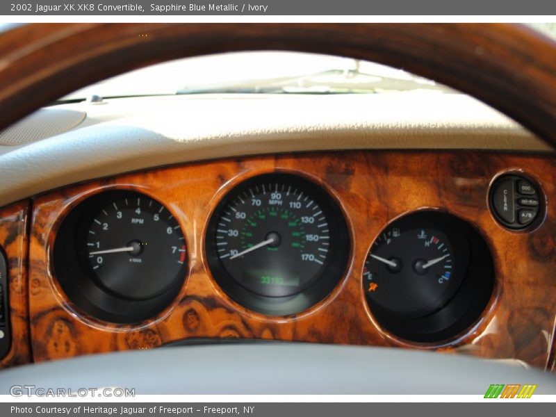 2002 XK XK8 Convertible XK8 Convertible Gauges