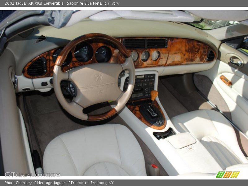  2002 XK XK8 Convertible Ivory Interior