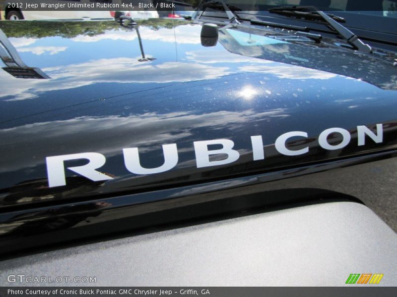 Black / Black 2012 Jeep Wrangler Unlimited Rubicon 4x4