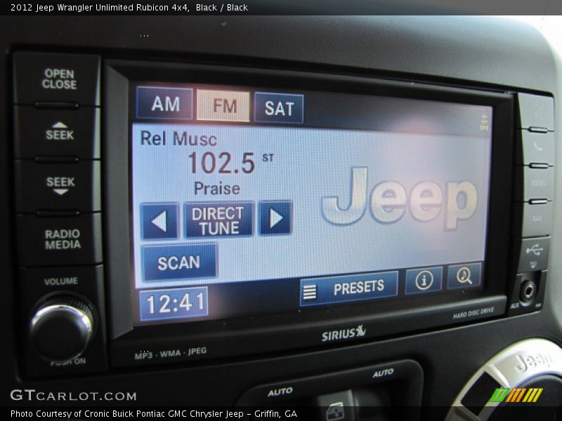 Black / Black 2012 Jeep Wrangler Unlimited Rubicon 4x4
