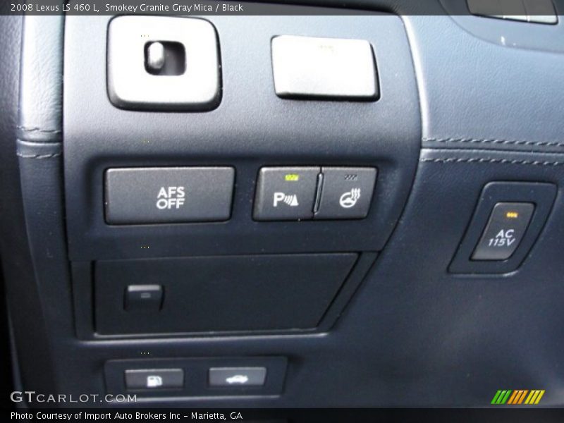Controls of 2008 LS 460 L