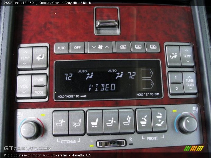 Controls of 2008 LS 460 L