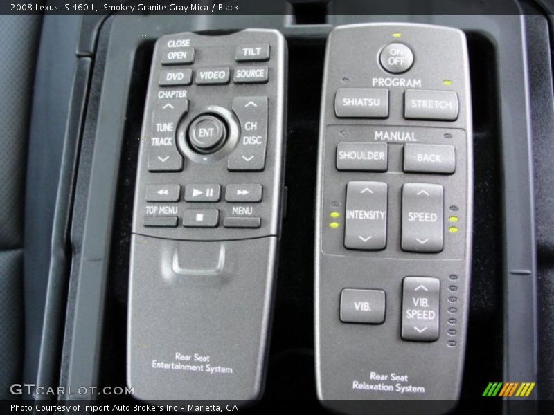 Controls of 2008 LS 460 L