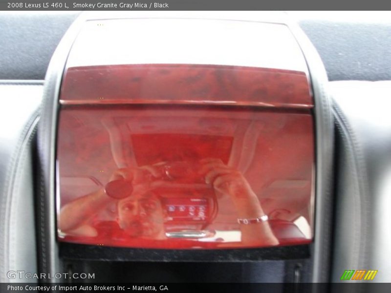 Smokey Granite Gray Mica / Black 2008 Lexus LS 460 L