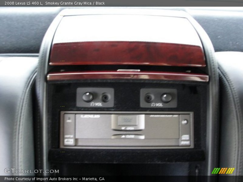 Smokey Granite Gray Mica / Black 2008 Lexus LS 460 L