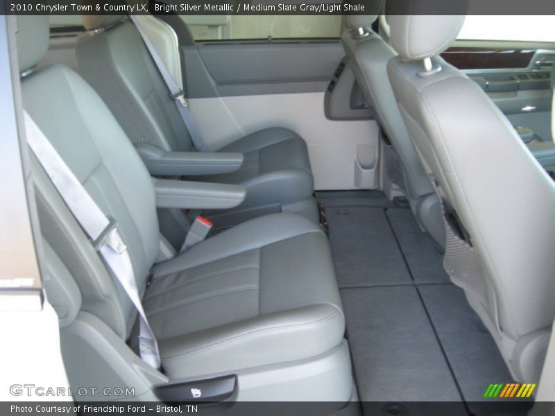 Bright Silver Metallic / Medium Slate Gray/Light Shale 2010 Chrysler Town & Country LX