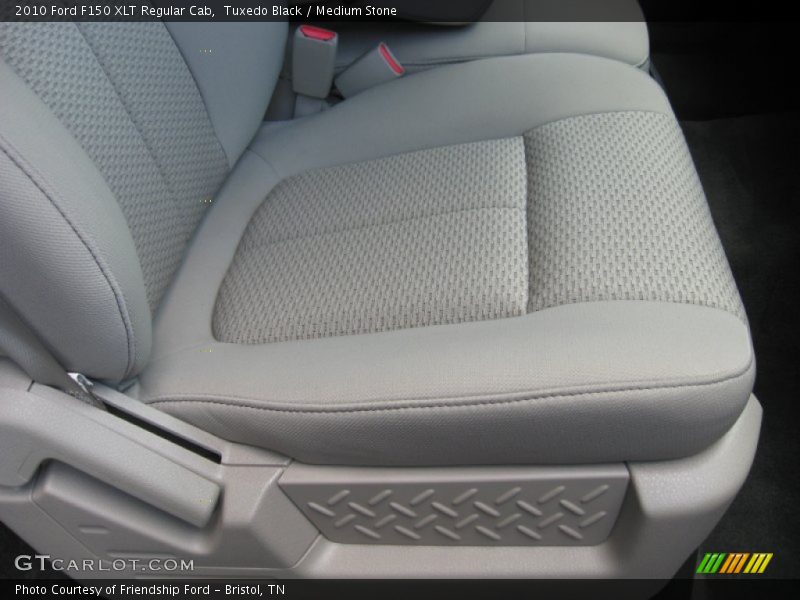 Tuxedo Black / Medium Stone 2010 Ford F150 XLT Regular Cab