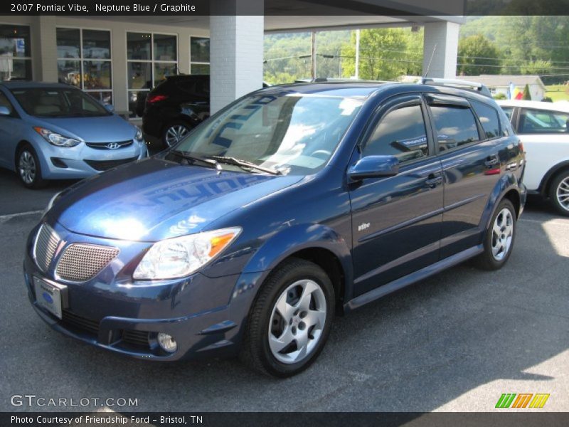 Neptune Blue / Graphite 2007 Pontiac Vibe