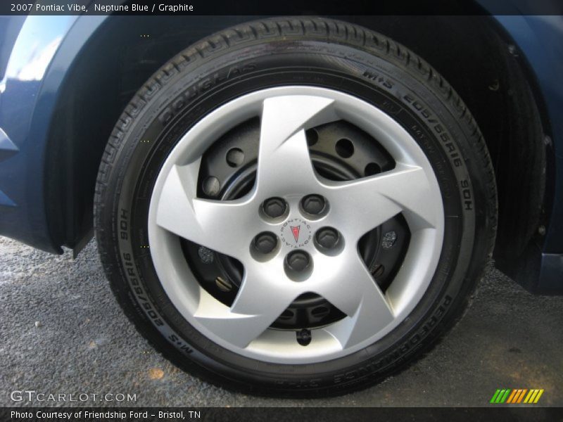 Neptune Blue / Graphite 2007 Pontiac Vibe