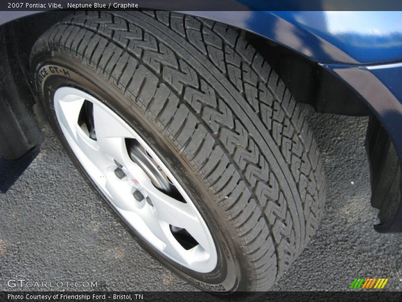 Neptune Blue / Graphite 2007 Pontiac Vibe
