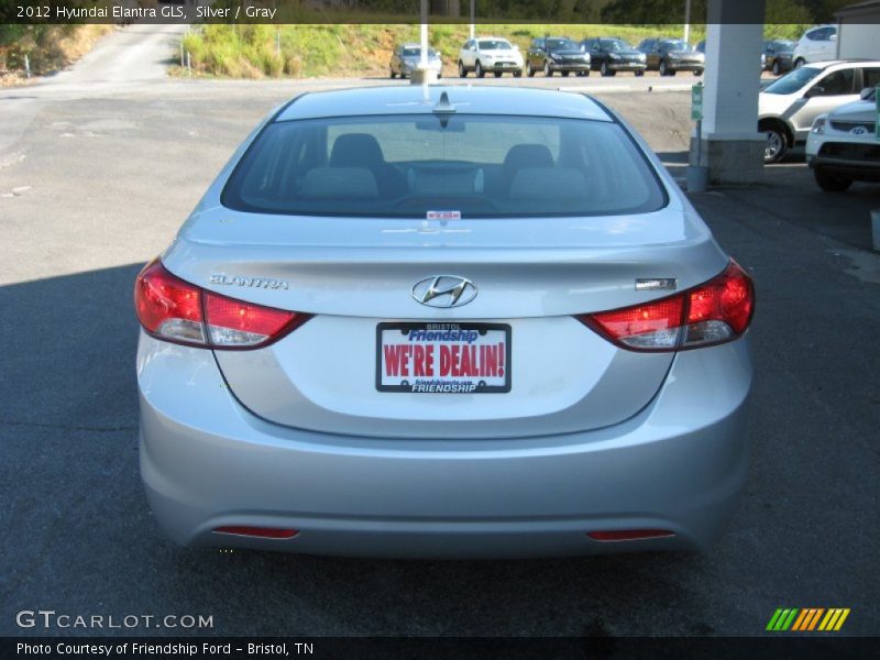 Silver / Gray 2012 Hyundai Elantra GLS