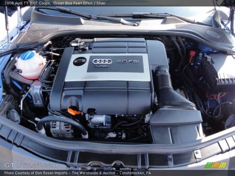  2008 TT 2.0T Coupe Engine - 2.0 Liter FSI Turbocharged DOHC 16-Valve VVT 4 Cylinder