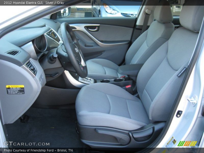  2012 Elantra GLS Gray Interior