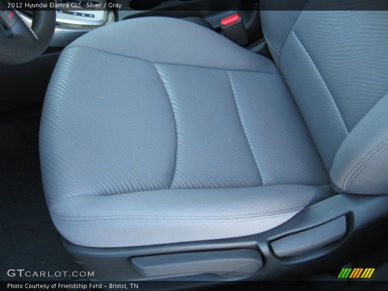 Silver / Gray 2012 Hyundai Elantra GLS