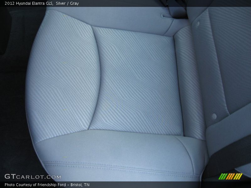 Silver / Gray 2012 Hyundai Elantra GLS