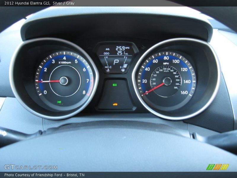  2012 Elantra GLS GLS Gauges