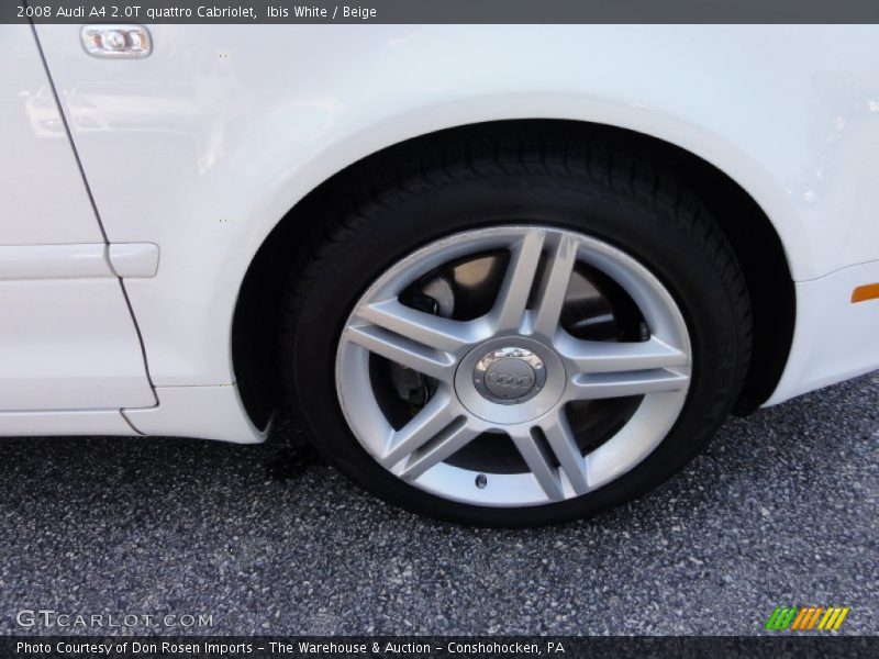  2008 A4 2.0T quattro Cabriolet Wheel