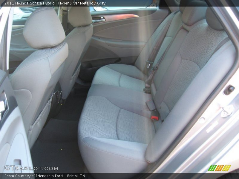 Hyper Silver Metallic / Gray 2011 Hyundai Sonata Hybrid