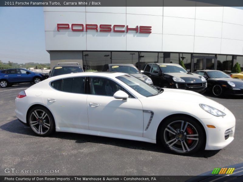  2011 Panamera Turbo Carrara White