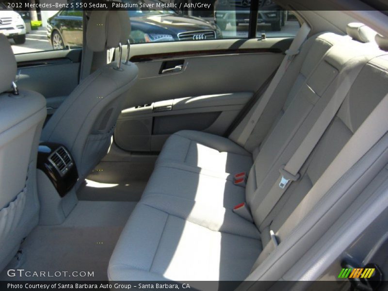 Paladium Silver Metallic / Ash/Grey 2012 Mercedes-Benz S 550 Sedan