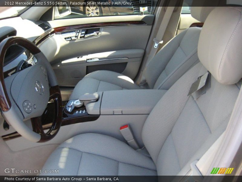 Paladium Silver Metallic / Ash/Grey 2012 Mercedes-Benz S 550 Sedan