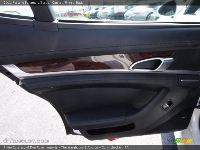 Carrara White / Black 2011 Porsche Panamera Turbo