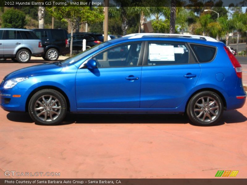  2012 Elantra GLS Touring Vivid Blue