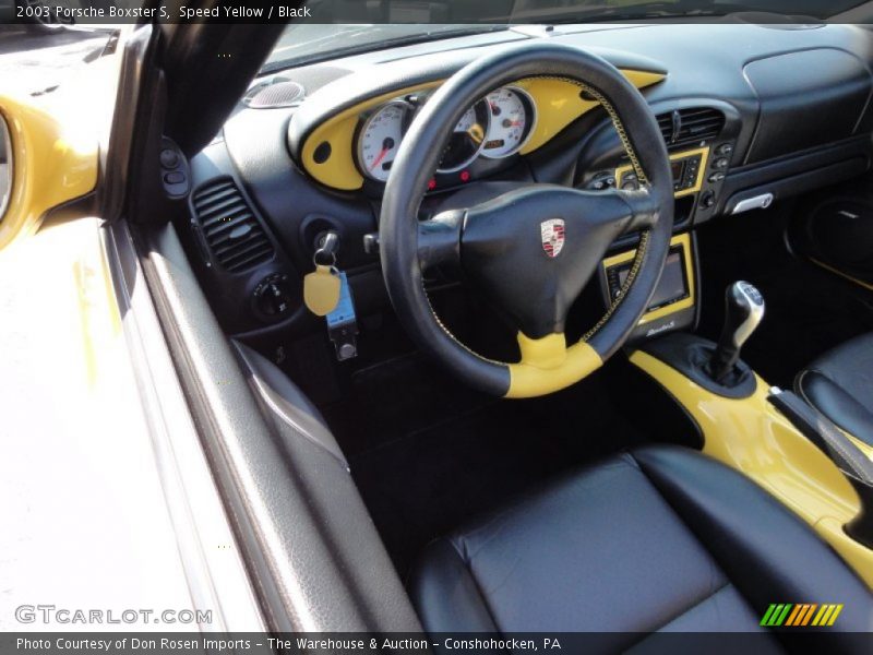  2003 Boxster S Black Interior