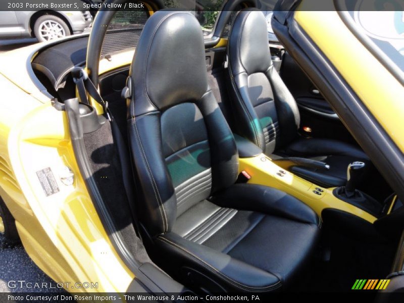  2003 Boxster S Black Interior
