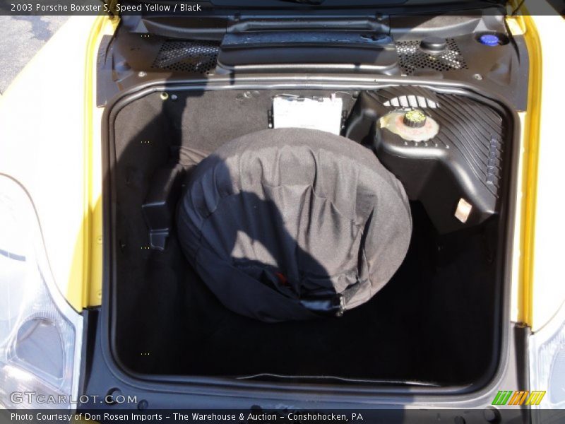 Speed Yellow / Black 2003 Porsche Boxster S