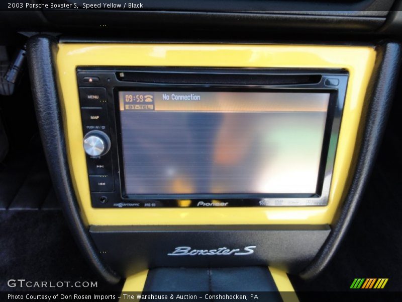 Speed Yellow / Black 2003 Porsche Boxster S