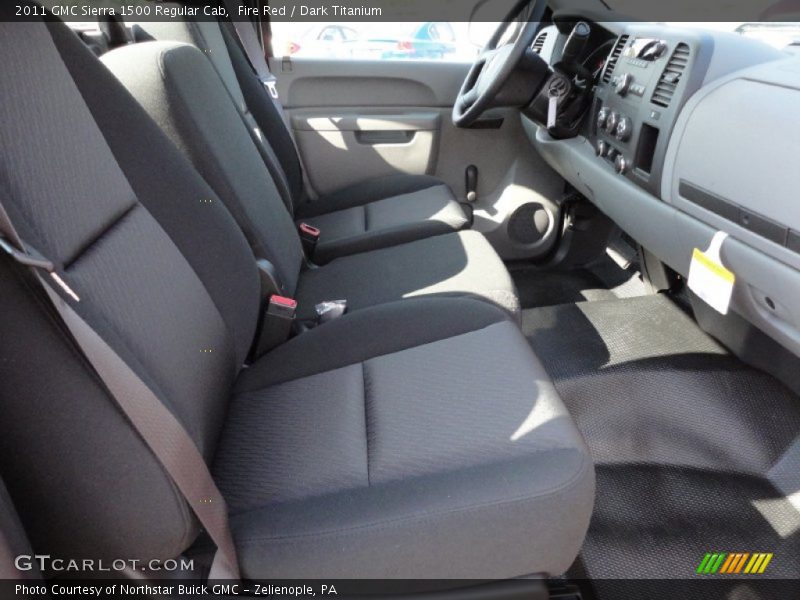 Fire Red / Dark Titanium 2011 GMC Sierra 1500 Regular Cab