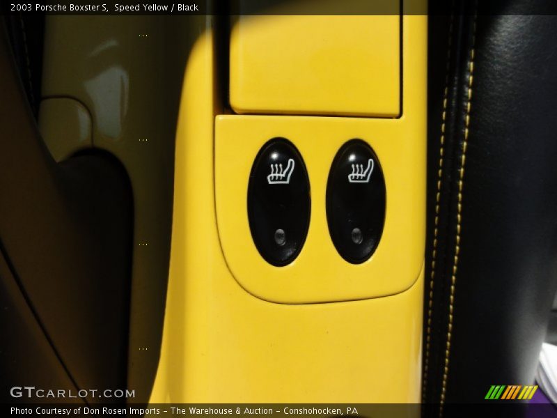 Speed Yellow / Black 2003 Porsche Boxster S
