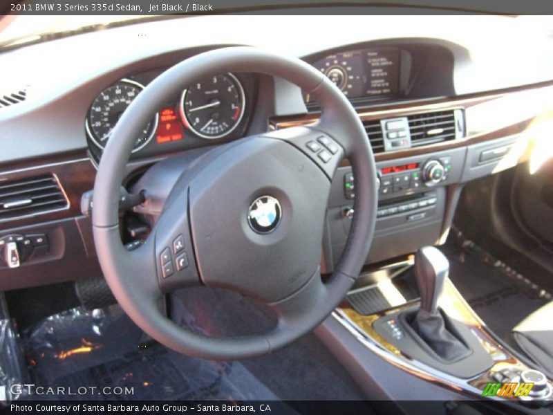 Jet Black / Black 2011 BMW 3 Series 335d Sedan
