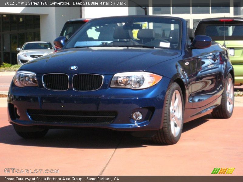 Front 3/4 View of 2012 1 Series 128i Convertible