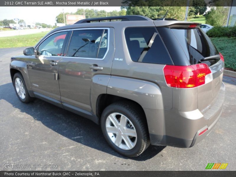 Mocha Steel Metallic / Jet Black 2012 GMC Terrain SLE AWD