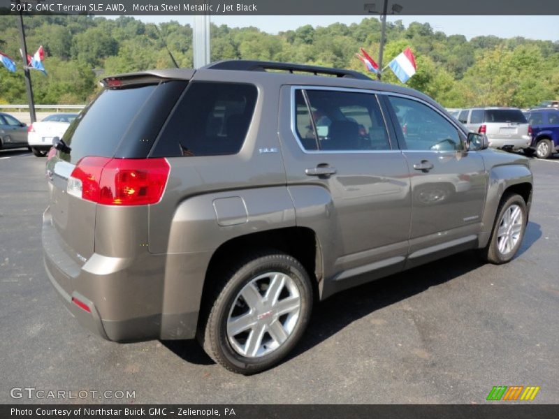 Mocha Steel Metallic / Jet Black 2012 GMC Terrain SLE AWD