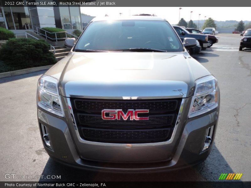 Mocha Steel Metallic / Jet Black 2012 GMC Terrain SLE AWD