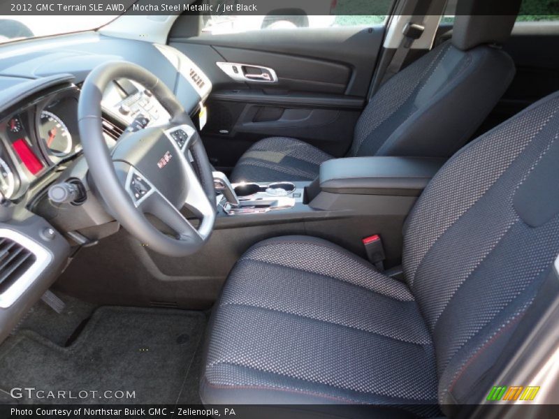 Mocha Steel Metallic / Jet Black 2012 GMC Terrain SLE AWD