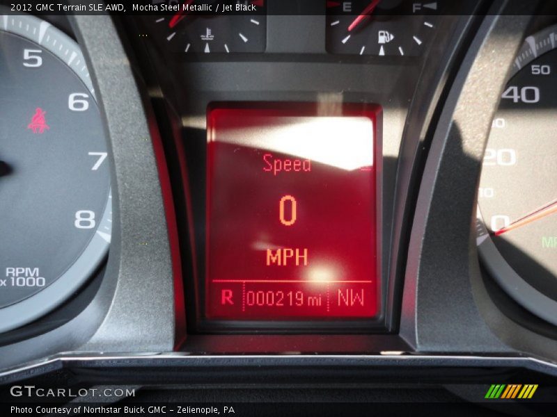 Mocha Steel Metallic / Jet Black 2012 GMC Terrain SLE AWD