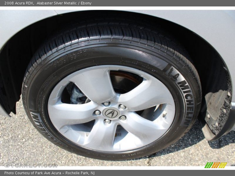 Alabaster Silver Metallic / Ebony 2008 Acura RDX